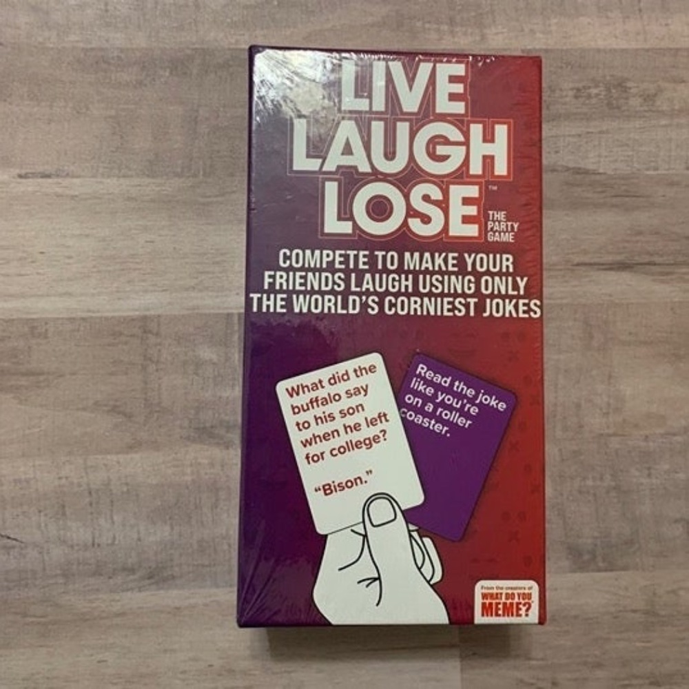 WHAT DO YOU MEME? Live Laugh Lose - Party Game